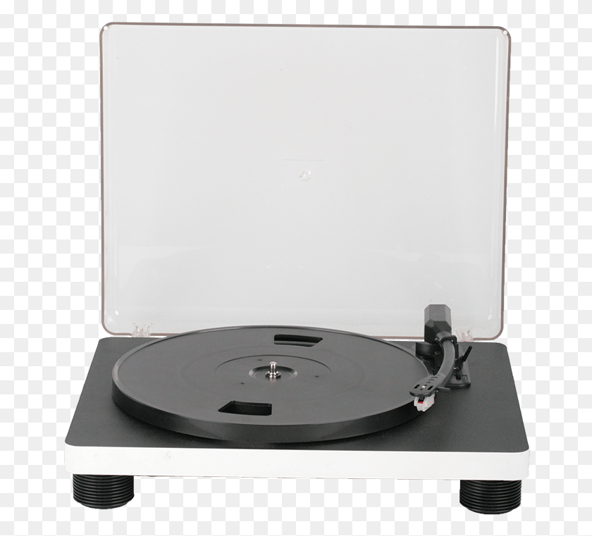 664x701 Auto Stop 3 Speed Vinyl Turntable Record Player With Circle, Laptop, Pc, Computer HD PNG Download