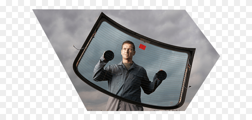 628x340 Auto Windshield Crack Repair Auto Glass, Person, Human, Mirror HD PNG Download