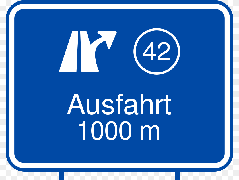 800x634 Autobahn, Sign, Symbol, Road Sign, First Aid PNG