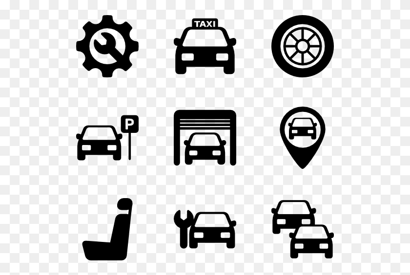 529x505 Automobiles Infographic Icon, Gray, World Of Warcraft HD PNG Download