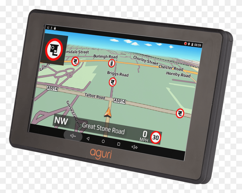 821x645 Automotive Navigation System, Gps, Electronics, Tablet Computer HD PNG Download