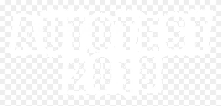 905x397 Autotest 2018 Logo White Calligraphy, Text, Number, Symbol HD PNG Download
