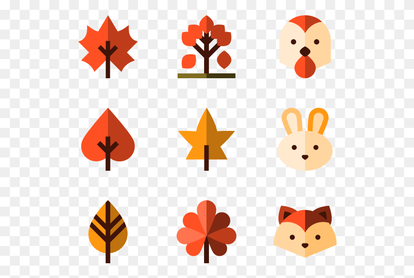 526x505 Autumn Autumn Icons, Star Symbol, Symbol HD PNG Download