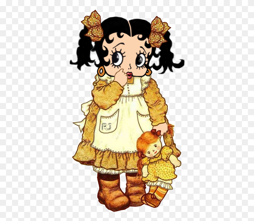 384x670 Autumn Bb Betty Boop Pumpkin Images Growing Up Youth Drawing HD PNG Download