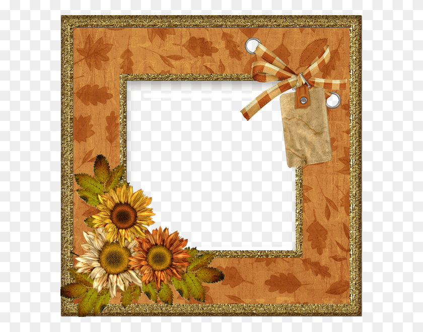 600x599 Autumn Frames, Plant, Flower, Blossom HD PNG Download