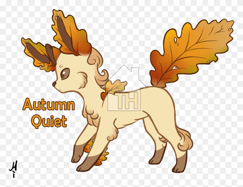 966x726 Autumn Leafeon39s Gallery Cartoon, Animal, Mammal, Canine HD PNG Download