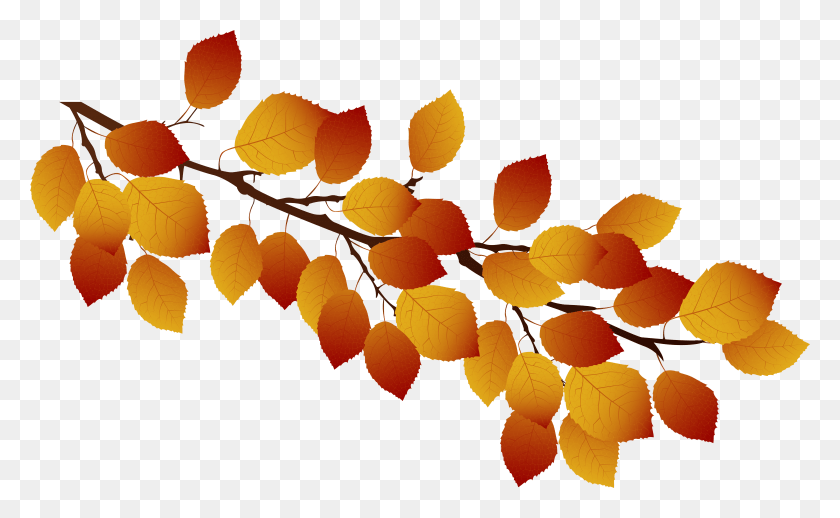 7861x4621 Autumn Tree Branches Transparent HD PNG Download
