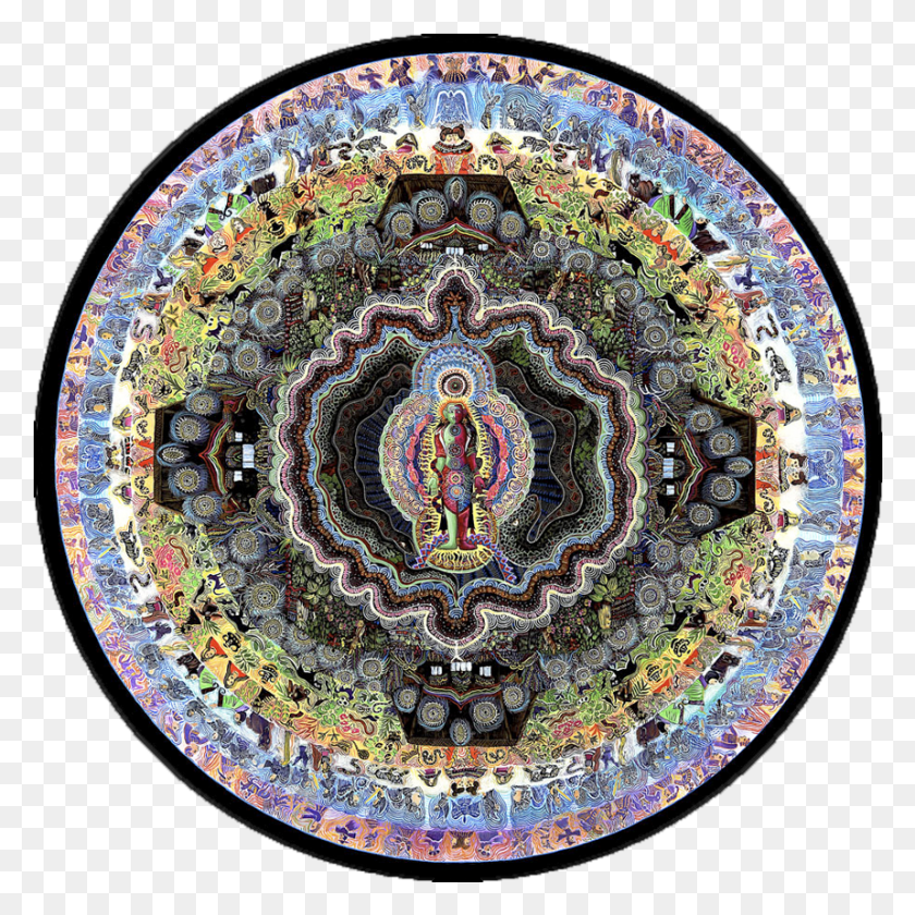 859x860 Auyuasca Shaman Ayahuasca Art, Ornament, Rug, Pattern HD PNG Download