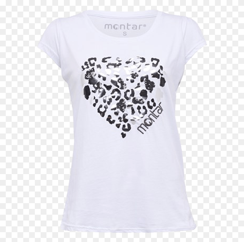 589x774 Ava T Shirt With Sequin Heart Active Shirt, Clothing, Apparel, T-shirt HD PNG Download