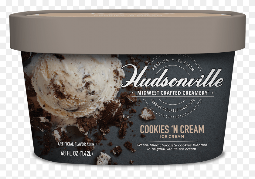 1898x1287 Available In 3 Gallon Hudsonville Deer Tracks Ice Cream, Dessert, Food, Cream HD PNG Download