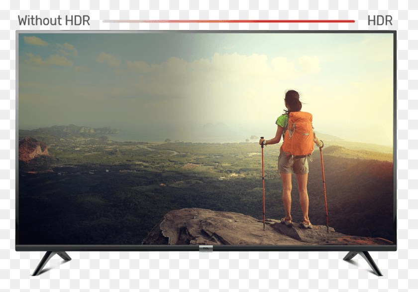 1384x935 Available Only On Hdr Content Tcl S6500 32 Inch, Person, Human, Stick HD PNG Download
