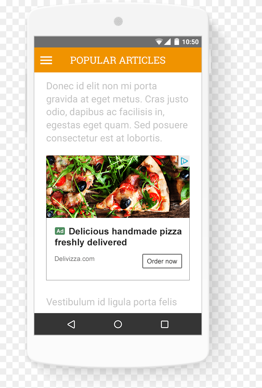 Available To All Publishers In Article Ads Are Optimized Google Native Ads, Electronics, Mobile Phone, Phone, Advertisement Clipart PNG