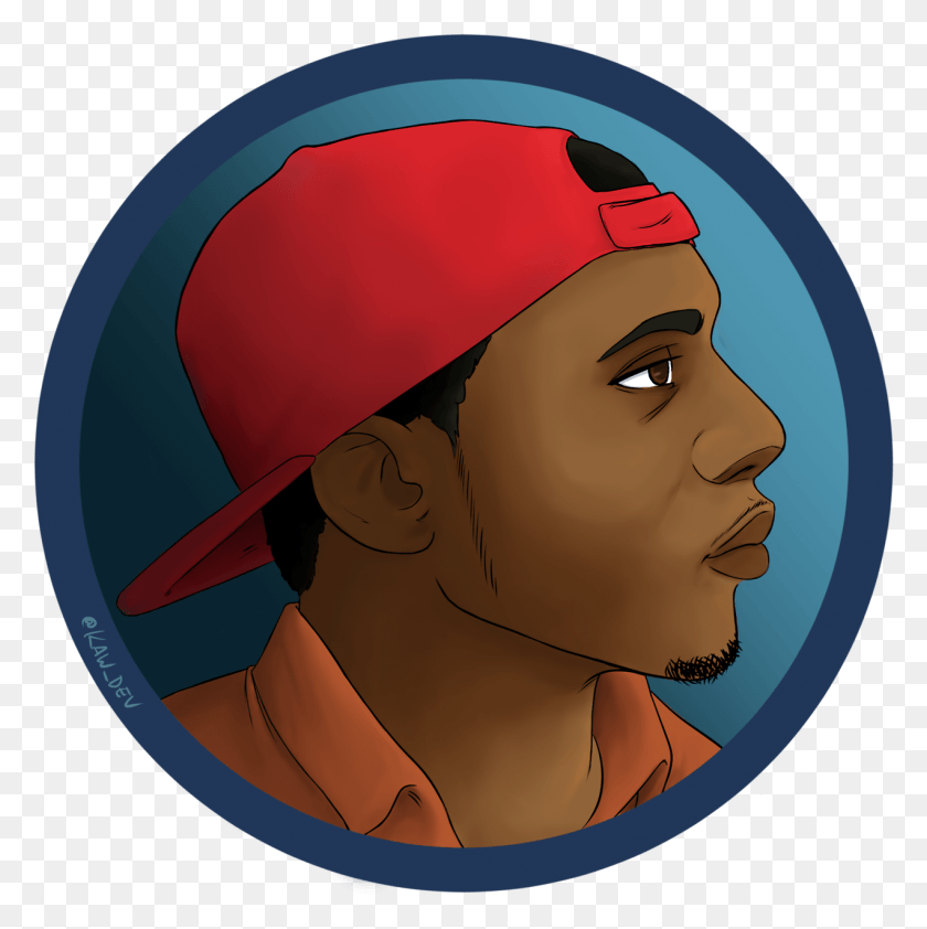 1271x1275 Avatar Is For The Rapper Lil B Illustration, Clothing, Apparel, Helmet HD PNG Download