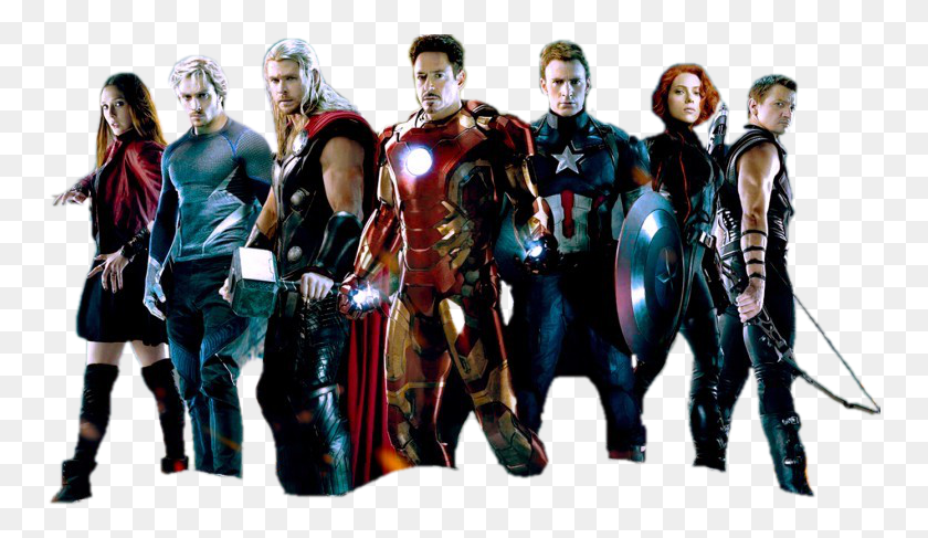 754x427 Avengers 4 All Team Pmg Images Marvel The Avengers, Costume, Person, Human HD PNG Download