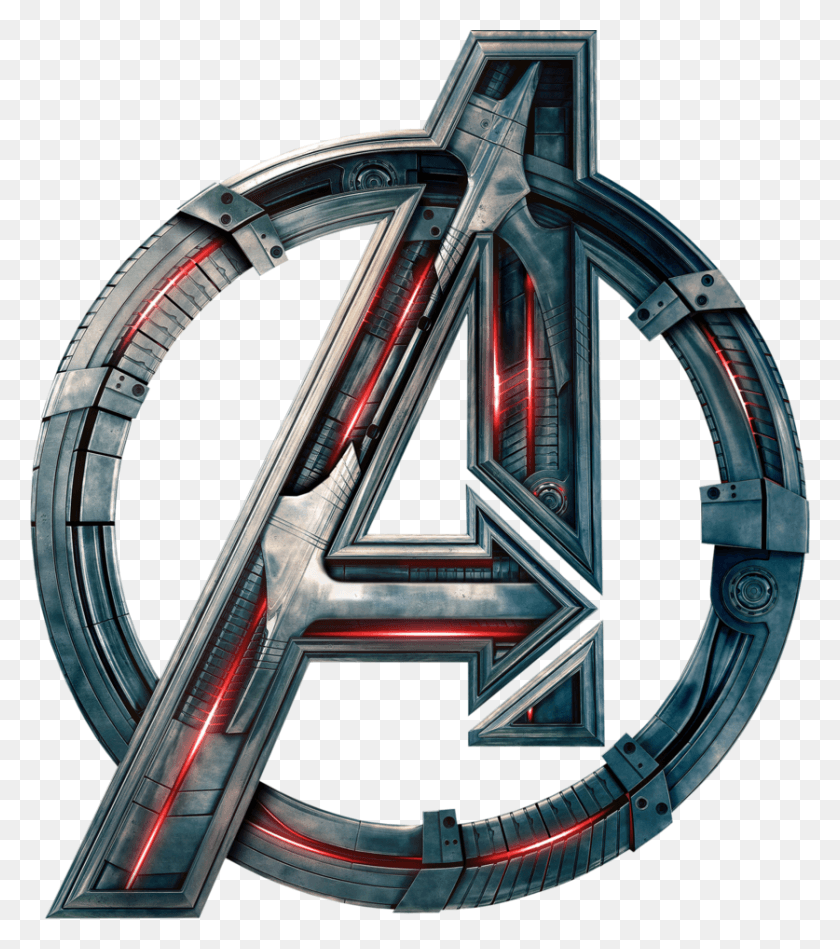 837x954 Avengers Age Of Ultron Logo By Sachso74 Pluspng Avengers Infinity War Logotipo, Símbolo, Marca Registrada, Emblema Hd Png