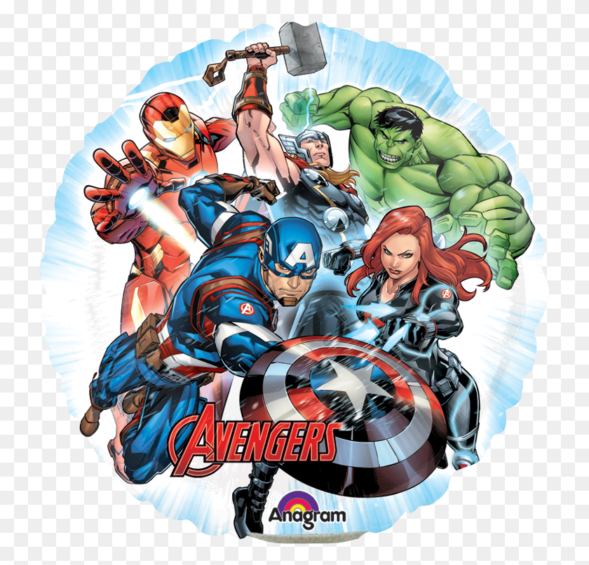 729x746 Avengers Balloon, Helmet, Clothing, Apparel HD PNG Download