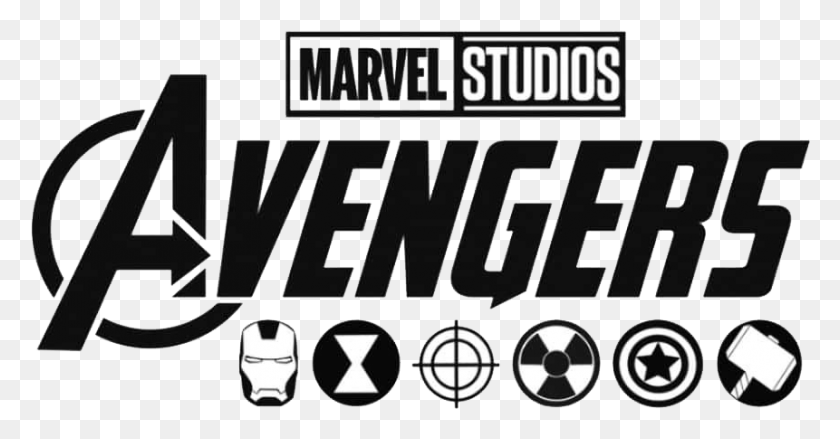861x419 Avengers Endgame Logo Free Images Automotive Decal, Text, Computer Keyboard, Computer Hardware HD PNG Download