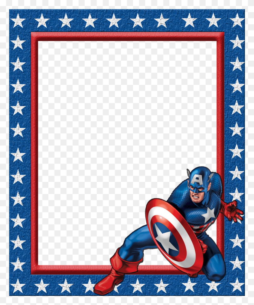 1396x1694 Avengers Frame Marco De Fotos Capitan America, Symbol, Person, Human HD PNG Download