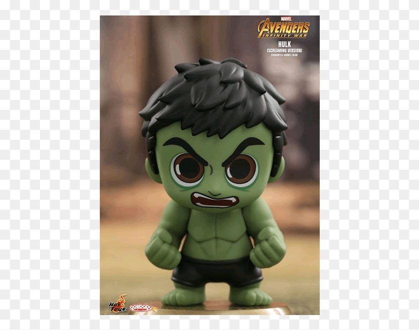 442x601 Avengers Infinity War Cosbaby Hulk Infinity War, Toy, Figurine, Head HD PNG Download