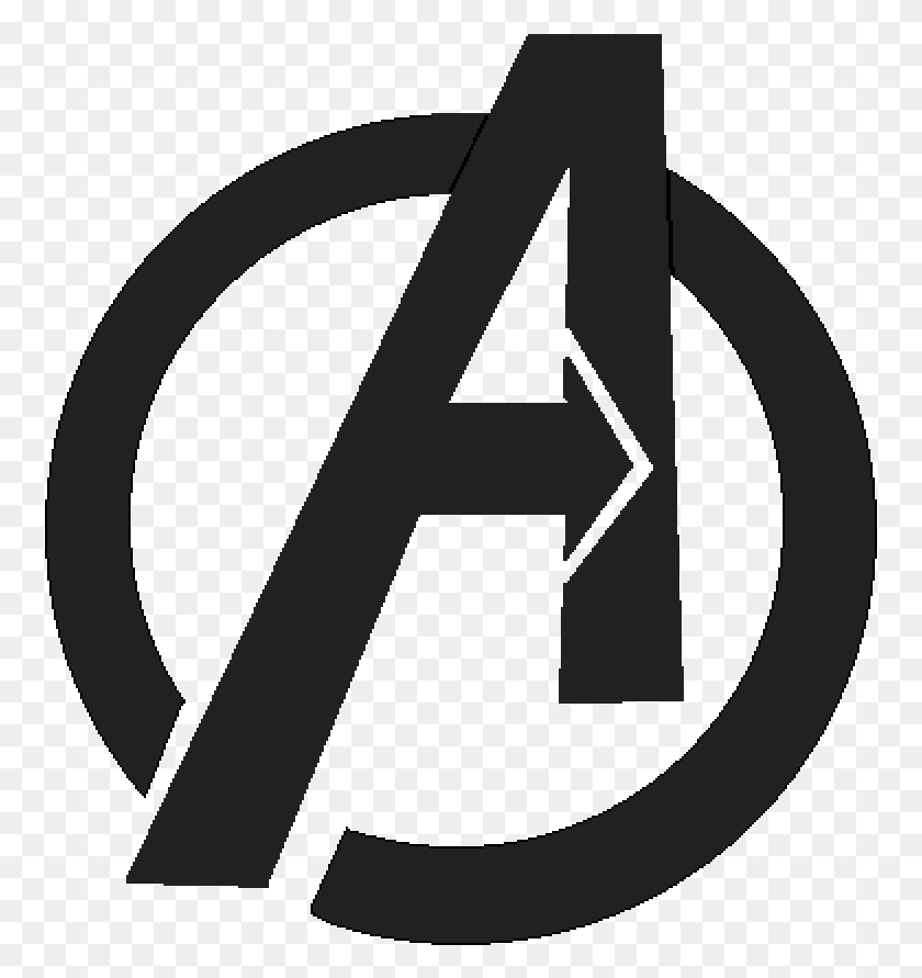 759x831 Avengers Logo Avengers Symbol Transparent, Text, Trademark, Alphabet HD PNG Download