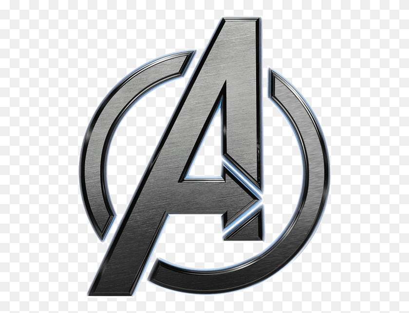 522x584 Avengers Logo Escudo De Los Vengadores, Symbol, Emblem, Trademark Hd Png