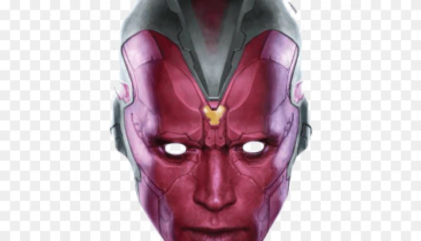Avengers Vision Mask, Head, Person, Face Transparent PNG