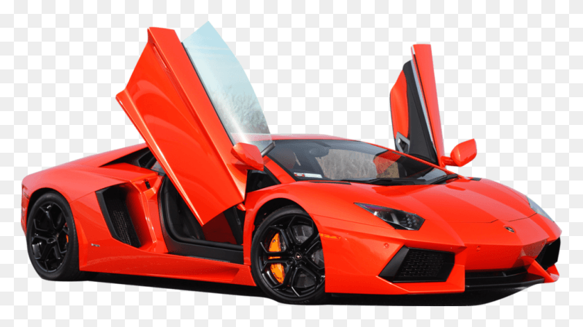 1000x527 Aventador Psd Official Psds Share This Image Lamborghini Doors Up HD PNG Download