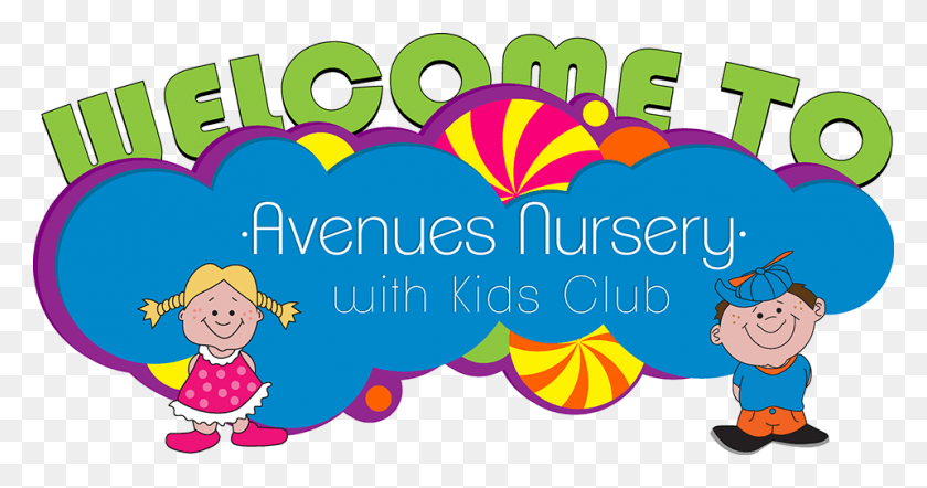 959x470 Avenues Nursery Home Kids Nursery Logo, Graphics, Text HD PNG Download