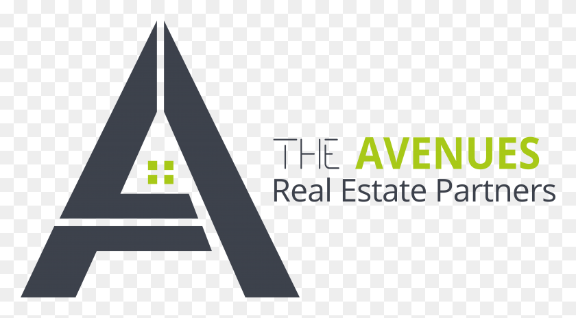 7492x3885 Avenues Real Estate Thomasville, Triangle, Text, Symbol HD PNG Download