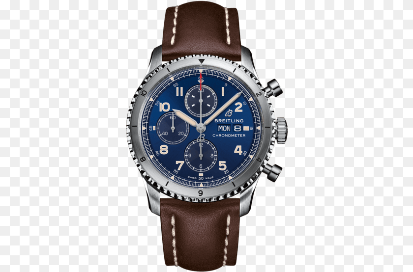 331x554 Aviator 8 Chronograph Breitling, Arm, Body Part, Person, Wristwatch Sticker PNG