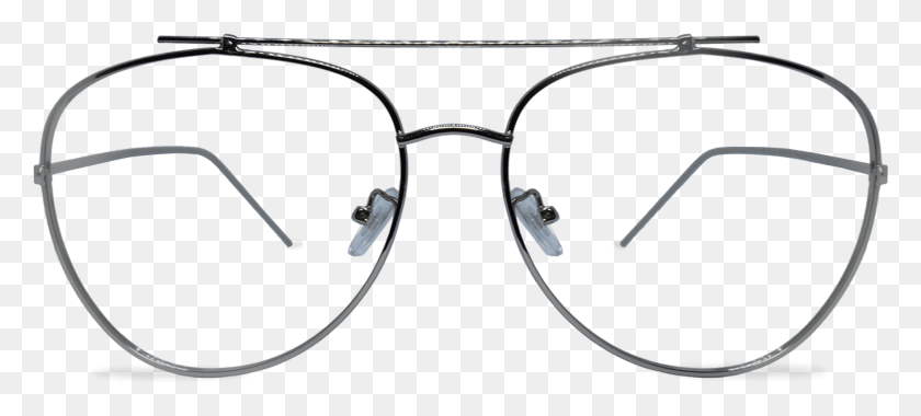 1880x772 Aviator Silver Lentes De Medida Para Hombres, Glasses, Accessories, Accessory HD PNG Download