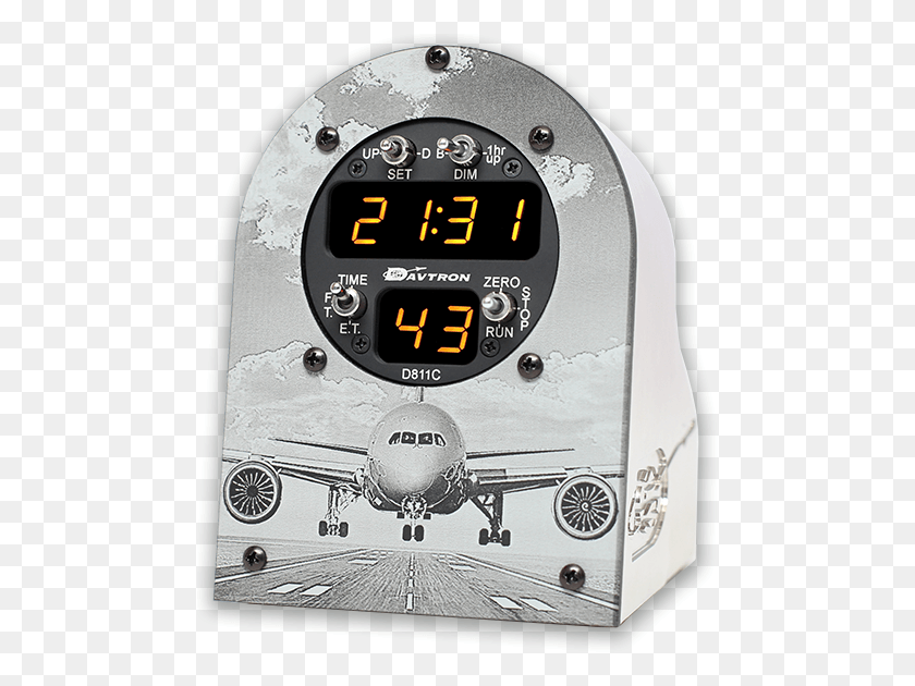 480x570 Aviators Desk Clock From Davtron Gauge, Clock Tower, Tower, Architecture HD PNG Download