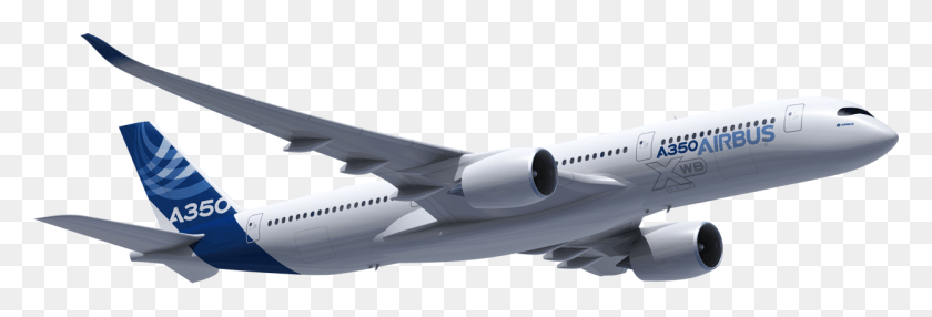 1244x362 Avion Airbus A350 Xwb, Airplane, Aircraft, Vehicle HD PNG Download