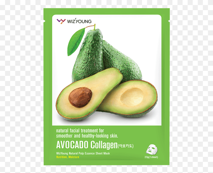 501x624 Avocado Collagen Essence Mask Awokado Biedronka, Plant, Fruit, Food HD PNG Download