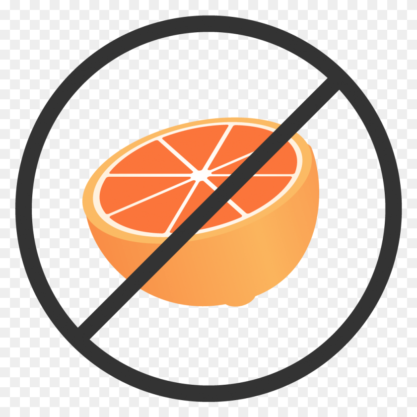 981x981 Avoid Grapefruit Or Grapefruit Juice While On This No Symbol Transparent Black, Plant, Fruit, Food HD PNG Download