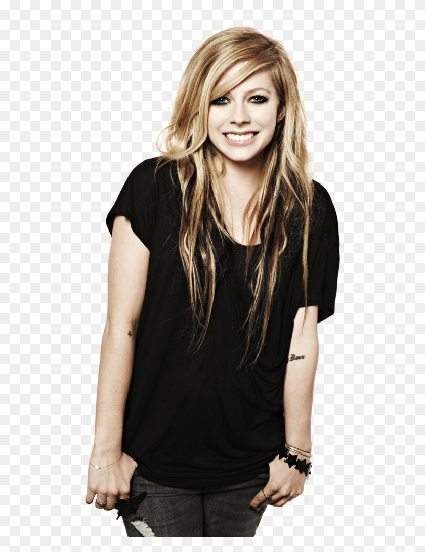 509x1032 Avril Lavigne File For Designing Work Punk Avril Lavigne, Clothing, Person, Sleeve HD PNG Download