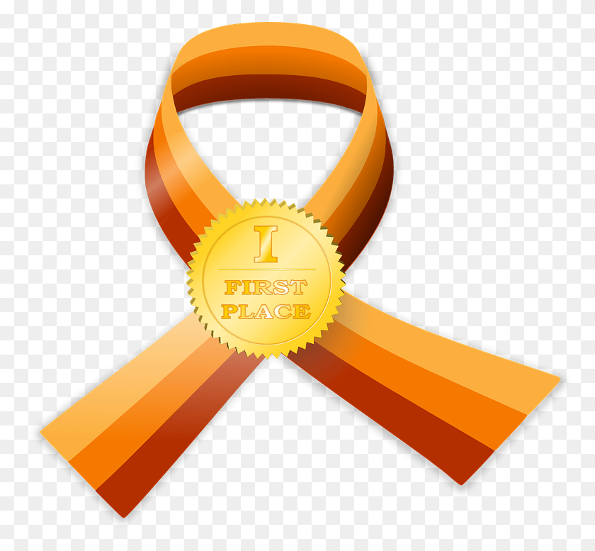 776x717 Descargar Png Premio Desafío Chempion Primera Medalla De Oro Número De Premios Clip Art, Oro, Trofeo, Cinta Hd Png