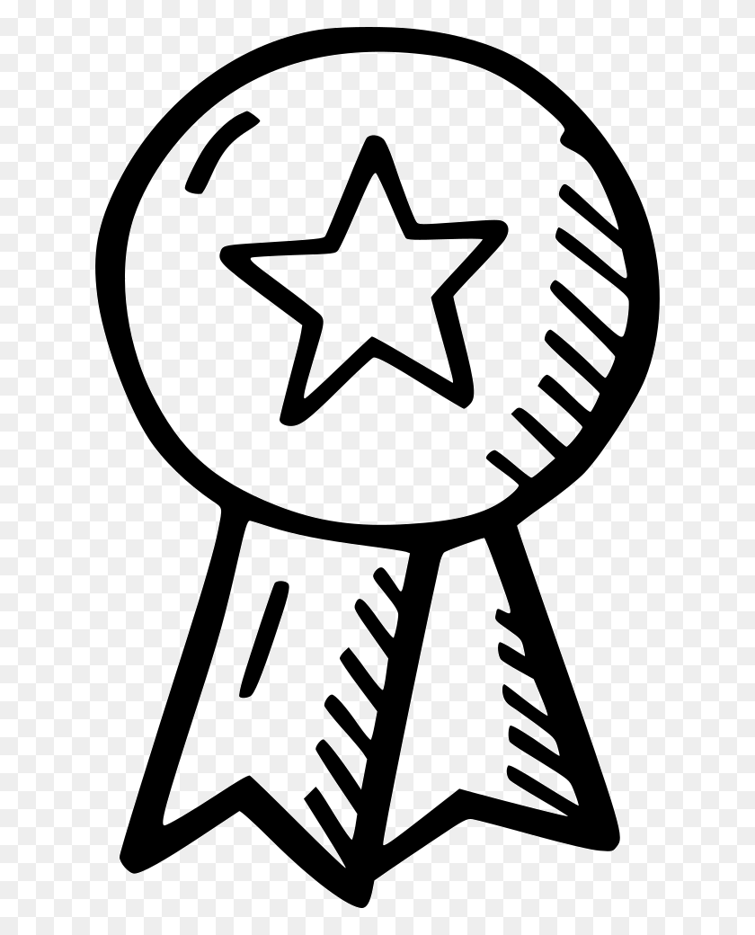 628x980 Award Ribbon Check Mark Star Logo, Symbol, Star Symbol, Stencil HD PNG Download
