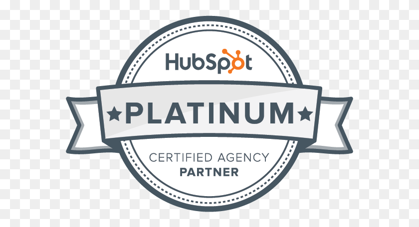 577x396 Award Winning Hubspot Experts In Cleveland Ohio Hubspot Platinum Partner Logo, Label, Text, Sticker HD PNG Download