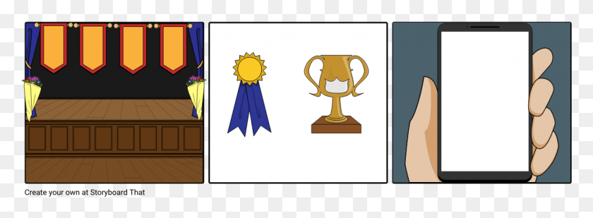 1151x368 Awards Ceremony Proposal Cartoon, Trophy, Gold, Gold Medal HD PNG Download