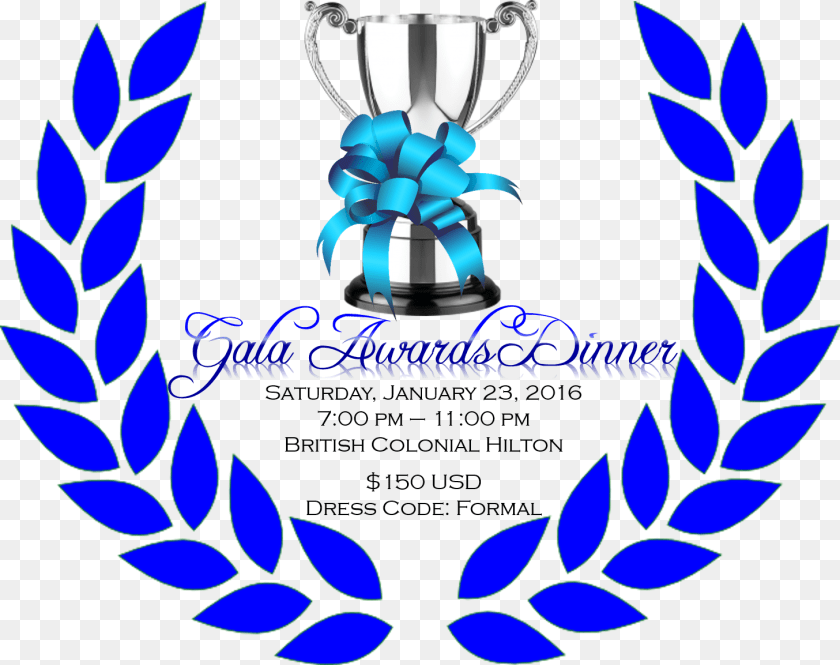 Awards Dinner Laurel Wreath Gold, Trophy Transparent PNG