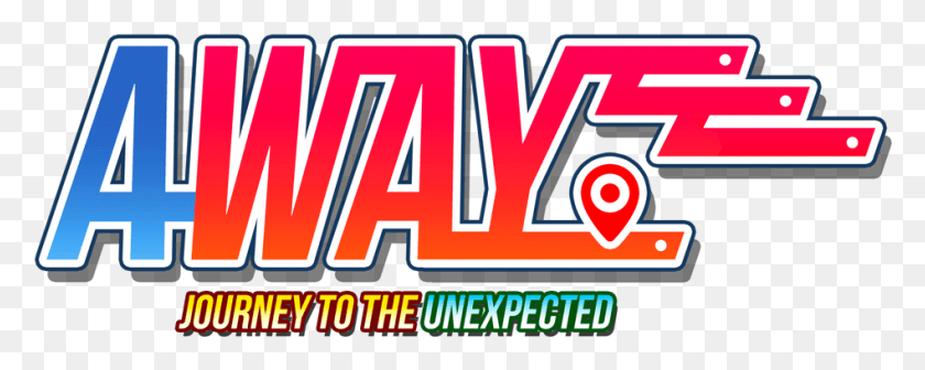 948x336 Away Journey To The Unexpected Logo, Word, Text, Vehicle Descargar Hd Png