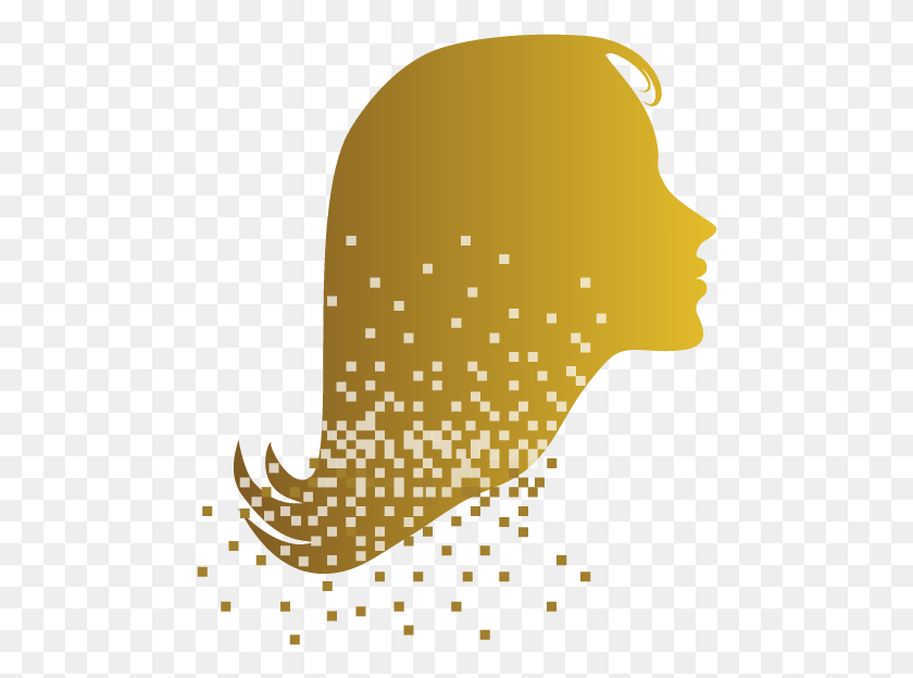 480x564 Awen Logo Head Hair Smoothed Out Digital Silhouette, Clothing, Apparel, Animal Descargar Hd Png