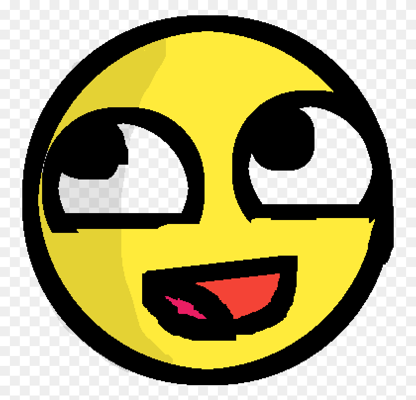 751x749 Awesome Face Smiley, Logo, Symbol, Trademark HD PNG Download