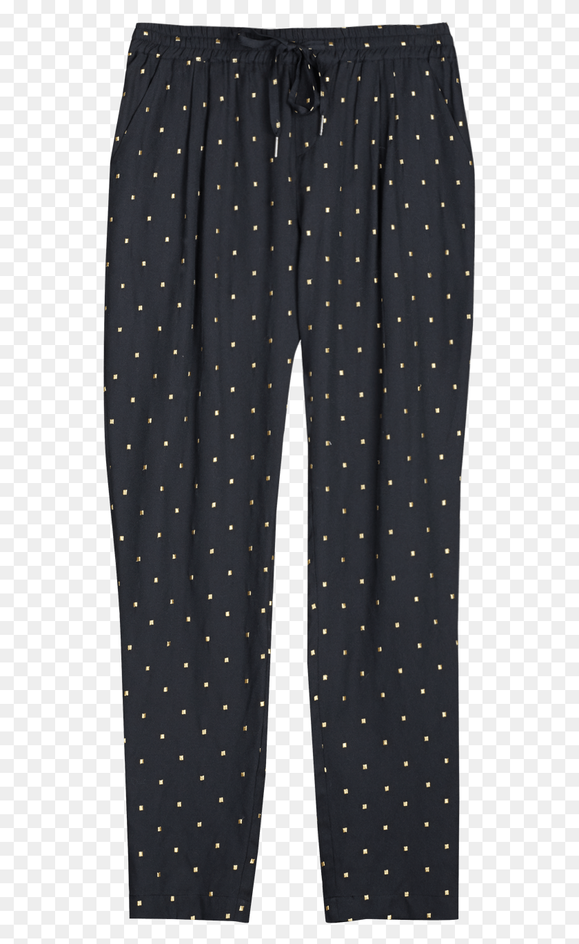 541x1308 Awesome Joie Linser Pants With Gold Squares Pajamas, Texture, Polka Dot, Clothing Descargar Hd Png