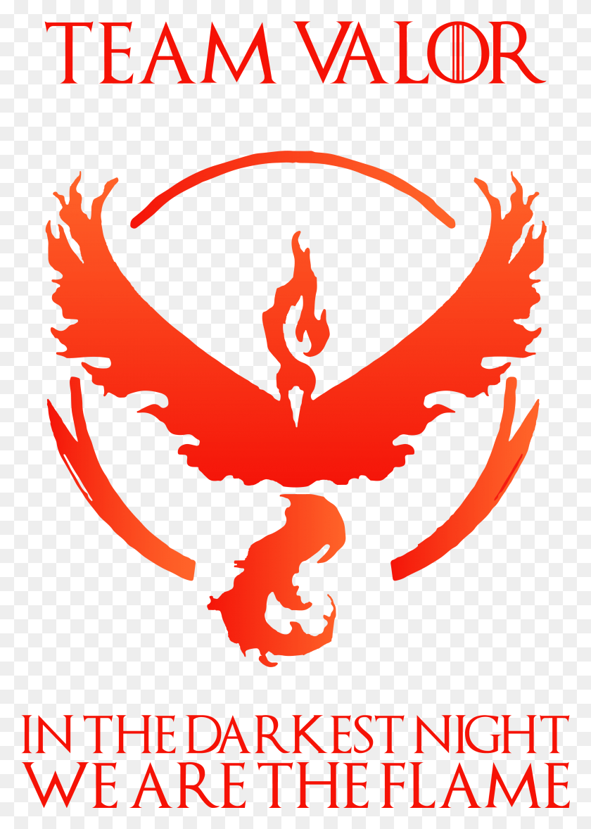 3498x5015 Awesome Shirt Design With A Little Got Twist Team Valor, Dragon, Poster, Advertisement HD PNG Download