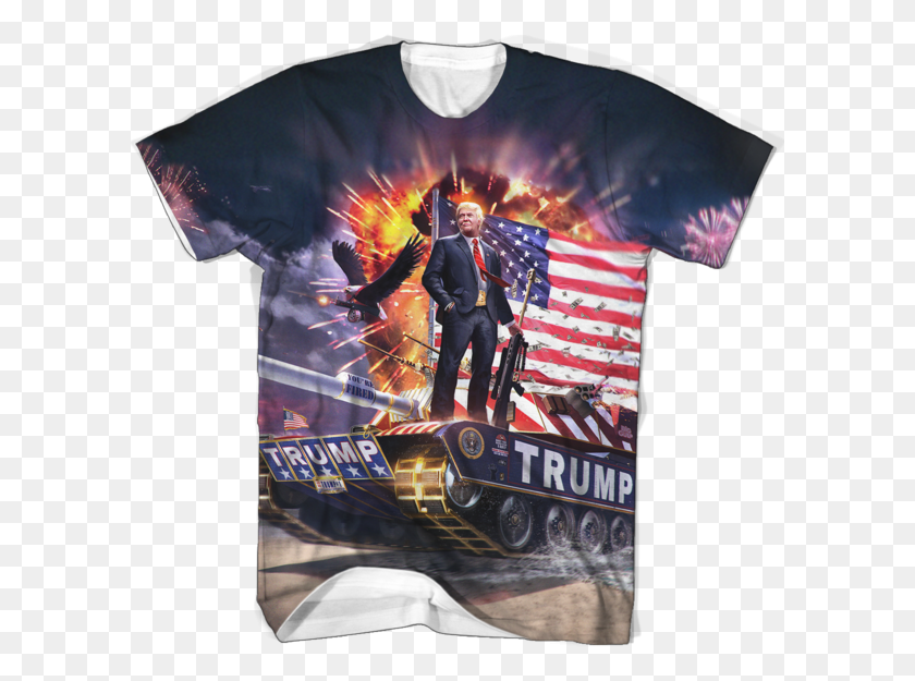 601x565 Awesome Trump T Shirts, Clothing, Apparel, Person HD PNG Download