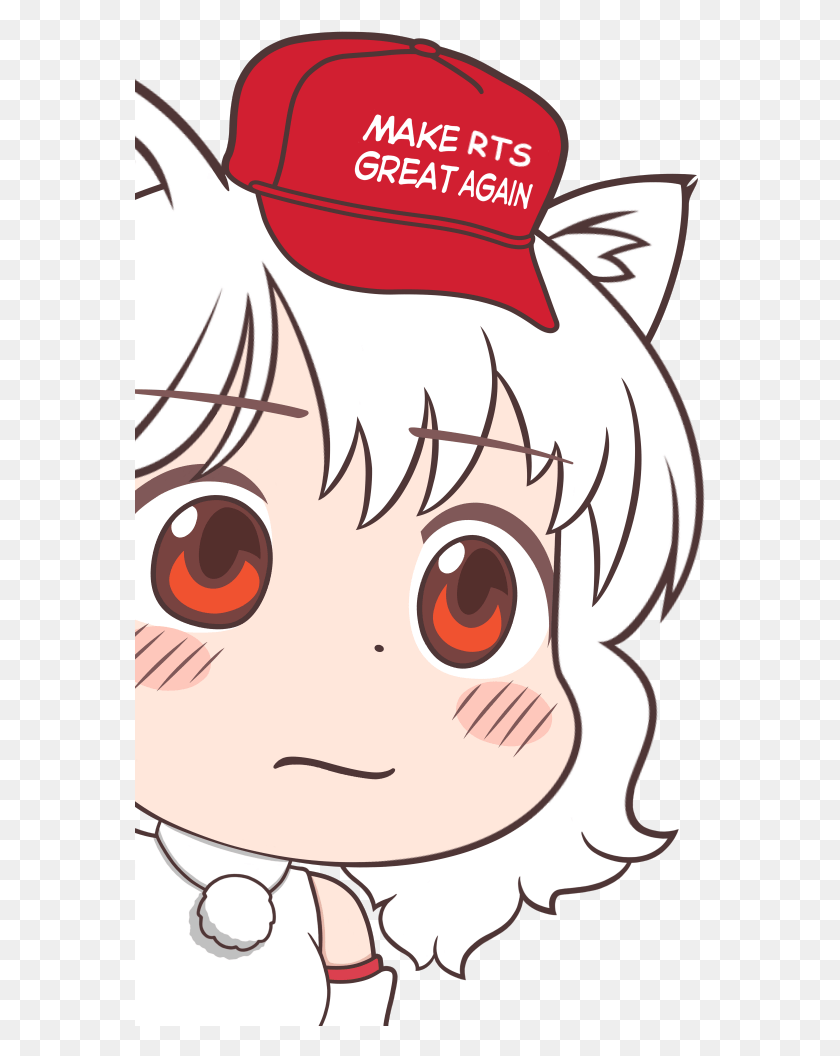 571x996 Awoo Sad Anime Manga Girl Trump, Comics, Book, Baseball Cap HD PNG Download