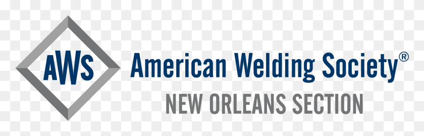 1696x455 Aws Logo For New Orleans American Welding Society, Text, Word, Alphabet HD PNG Download