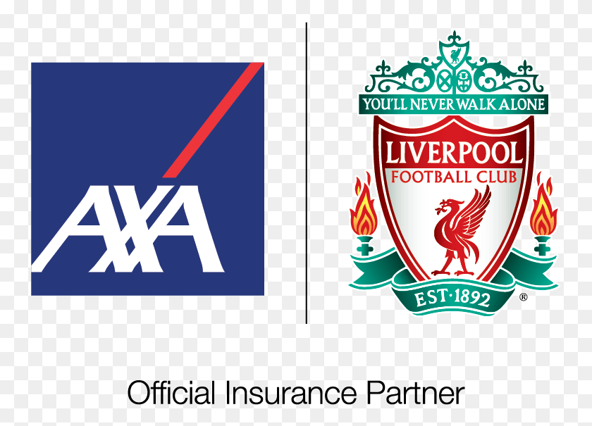 753x545 Axa Is Proud To Be Liverpool39s Official Global Insurance Liverpool Fc, Logo, Symbol, Trademark HD PNG Download